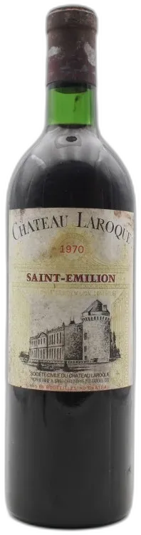 photo Château Laroque 1970