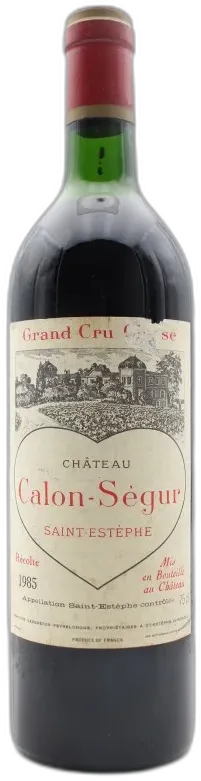 photo Château Calon-Ségur 1985