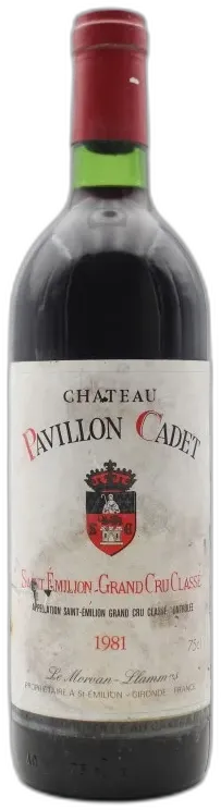 photo Château Pavillon Cadet 1981