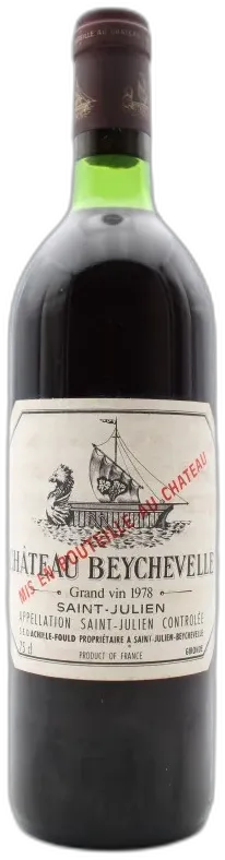 photo Château Beychevelle 1978