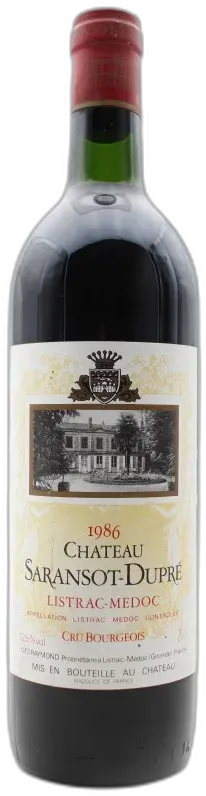 photo Château Saransot-Dupré 1986