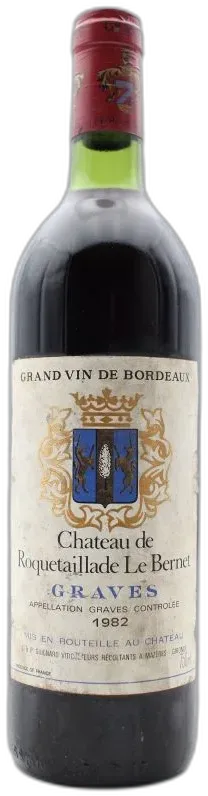 photo Château Roquetaillade le Bernet 1982