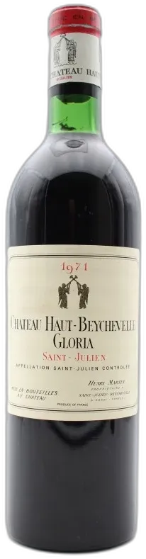 photo Château Haut-Beychevelle-Gloria 1971