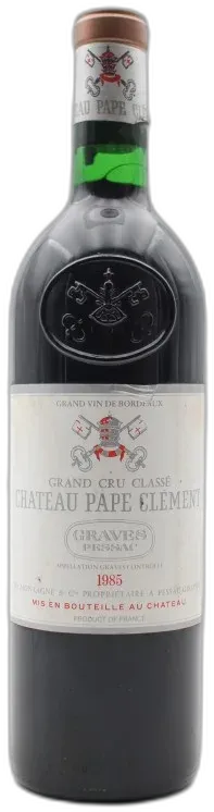 photo Château Pape Clément 1985