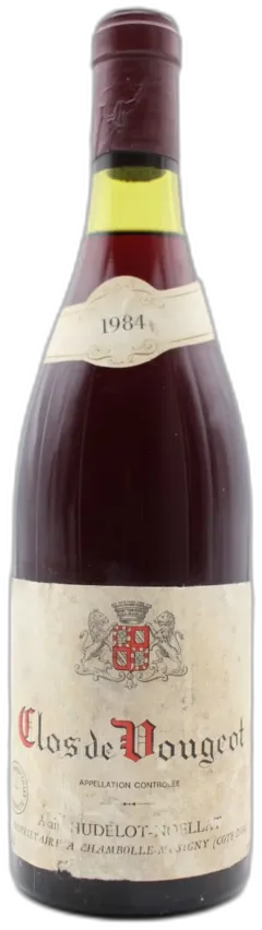 illustration du vin Clos de Vougeot 1984 Alain Hudelot-Noellat