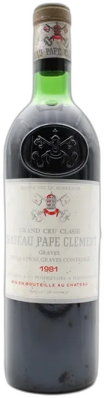photo Château Pape Clément 1981