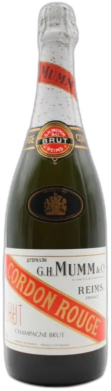 photo Champagne Mumm Cordon Rouge Années 90