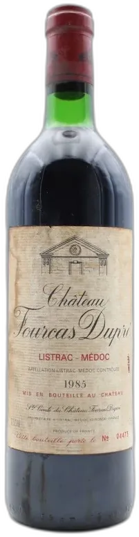 photo Château Fourcas Dupré 1985