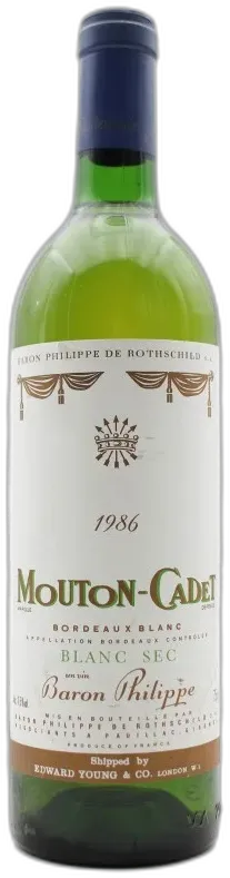 photo Mouton Cadet 1986