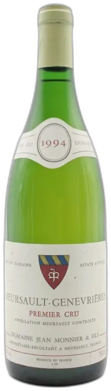 photo Meursault-Genevrières 1994 Domaine Jean Monnier