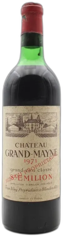 photo Château Grand Mayne 1971