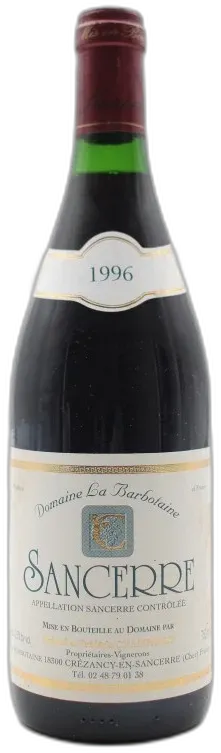 photo Sancerre 1996 Domaine la Barbotaine