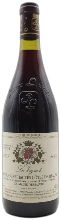 photo Hautes Côtes de Beaune 2005 
