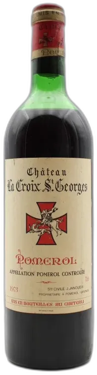 photo Château la Croix Saint Georges 1973