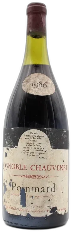 photo Magnum Pommard 1986 Vignoble Chauvenet