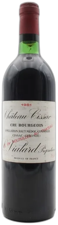 photo Château Cissac 1981