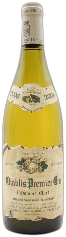 photo Chablis 1er Cru l’Homme Mort 2006 Domaine Chantemerle