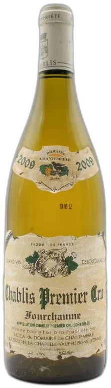 photo Chablis Premier Cru 2009 Fourchaume Domaine de Chantemerle