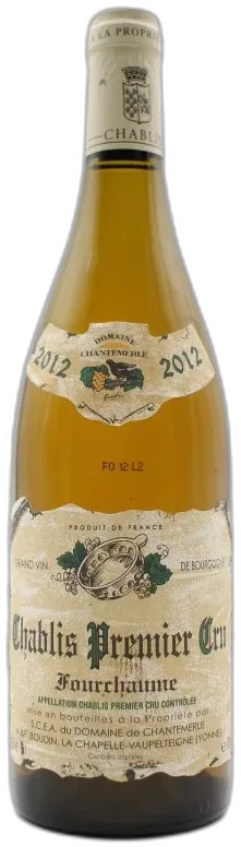 photo Chablis Premier Cru 2012 Fourchaume Domaine de Chantemerle
