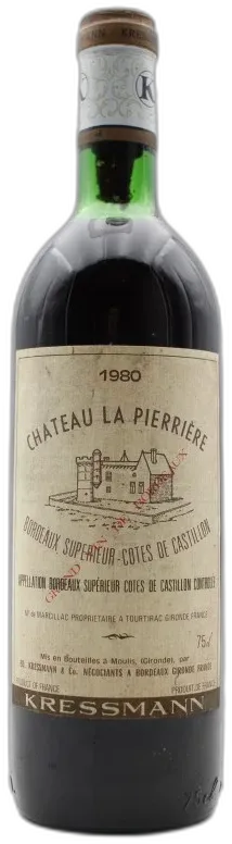 photo Château la Pierrière 1980