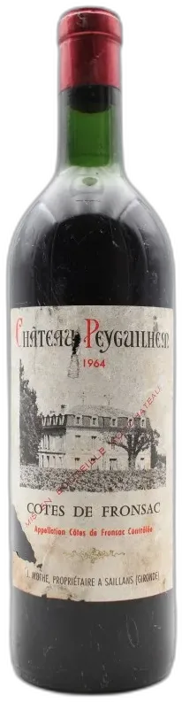 photo Château Peyguilhem 1964