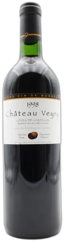 photo Château Veyry 1998 Côtes de Castillon