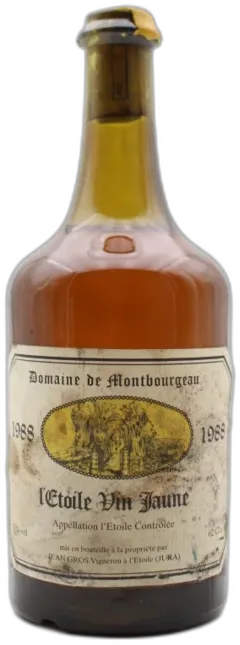 photo Domaine de Montbourgeau l’Étoile Vin Jaune 1988