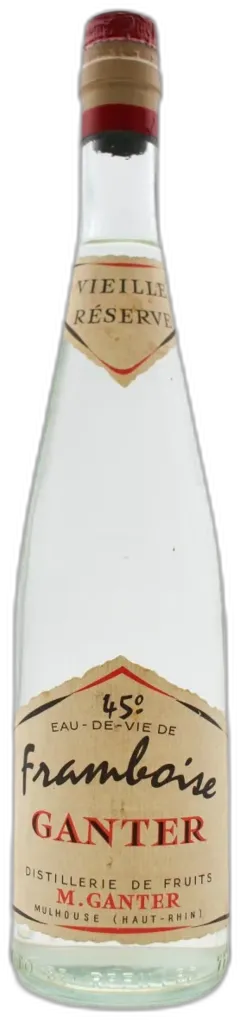 photo du vin Framboise Ganter Vieille Réserve Années 50