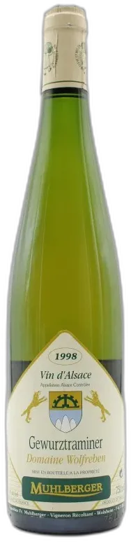 photo Gewurztraminer 1998 Domaine Wolfreben