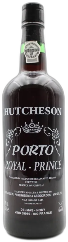 photo du vin Hutcheson Porto Royal Prince