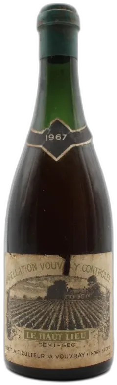 photo le Haut-Lieu 1967 Sec Domaine Huet