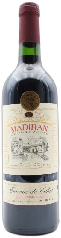 photo Madiran 2008 Terroirs de Tilhet
