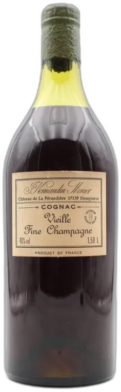 photo Magnum Vieille Fine Champagne Normandin Mercier Château de la Péraudière Circa 1970