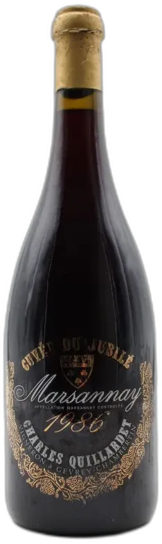 photo Marsannay 1986 Cuvée du Jubilé Charles Quillardet