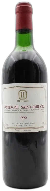 photo Montagne Saint Emilion 1990 Hédiard