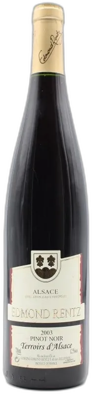photo Pinot Noir 2003 Edmond Rentz