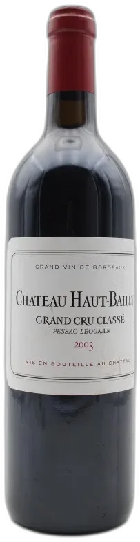 photo Château Haut-Bailly 2003