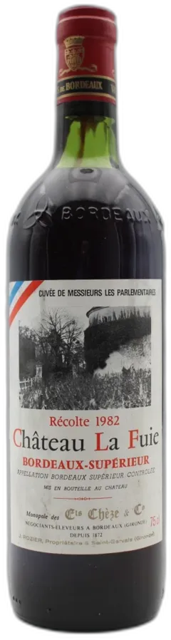 illustration du vin Château la Fuie 1982