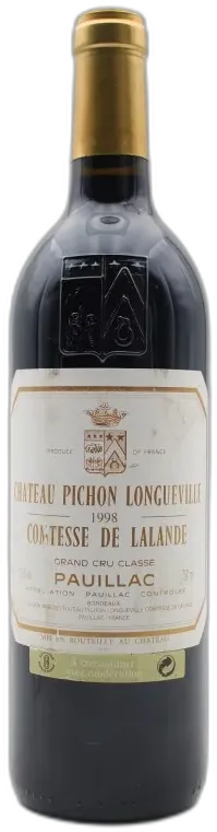 photo Château Pichon Longueville 1998 Comtesse de Lalande