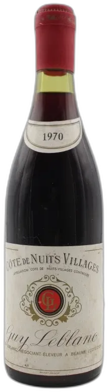 photo Côte de Nuits Villages 1970 Guy Leblanc