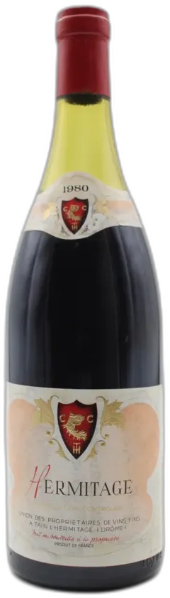 illustration du vin Hermitage 1980 Union des Producteurs de Vins Fins