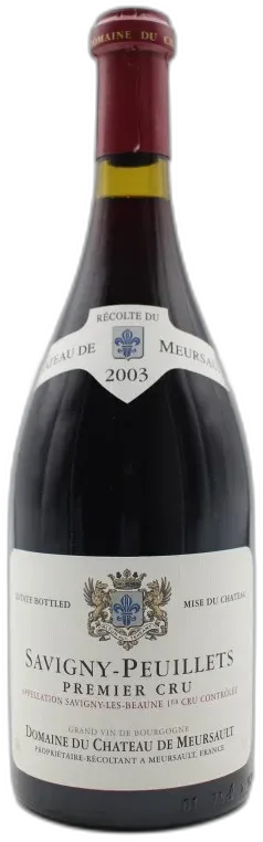 photo Savigny-les-Beaune Peuillets 2003 Château de Meursault