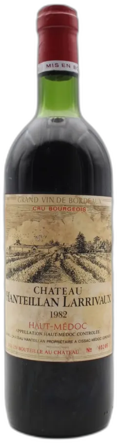 image du vin Château Hanteillant Larrivaux 1982