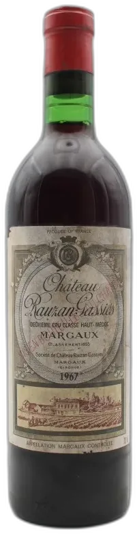 photo Château Rauzan-Gassies 1967