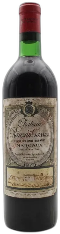 photo Château Rauzan-Gassies 1970