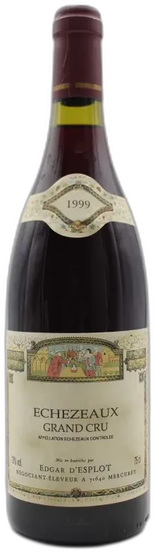 photo Echézeaux Grand Cru 1999 Edgar d’Esplot
