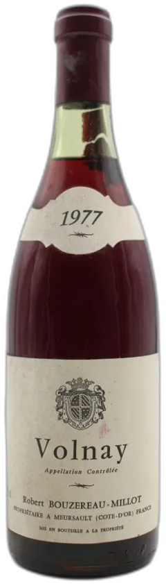 photo du vin Volnay 1977 Bouzereau-Millot