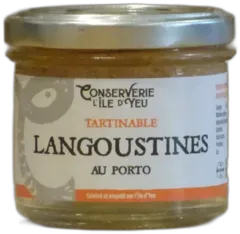 photo du vin Tartinable Langoustine au Porto Conserverie l'Ile d'Yeu