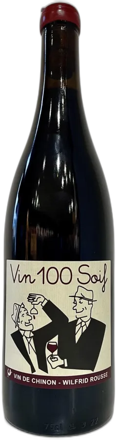 photo Chinon Vin Cent Soif Wilfrid Rousse 2021 a b Cuvée Sans Souffre