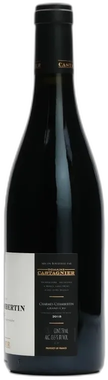 vue du vin Charmes Chambertin Grand Cru Castagnier